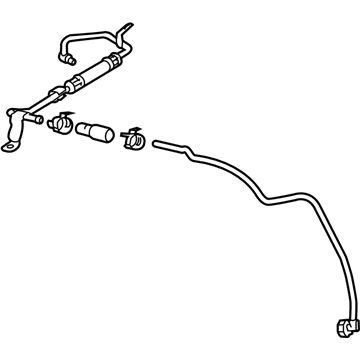 GM 13476927 Pipe Asm-Turbo Coolant Return