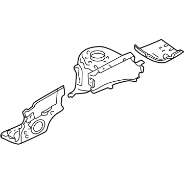 Ford 4L8Z-16054-AA Apron Assembly