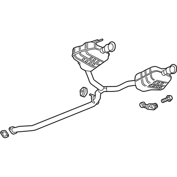 GM 84925264 Muffler W/Tailpipe