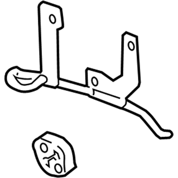 GM 15240254 Muffler & Pipe Hanger