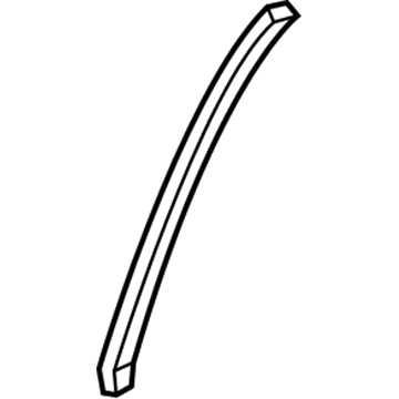 GM 22690232 Weatherstrip Asm, Rear Side Door Rear Auxiliary