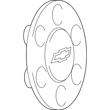 GM 15712388 Hub Cap