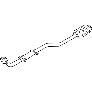 Nissan 20010-6Z810 Front Exhaust Tube Assembly