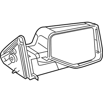 Ford 8L5Z-17683-BA Mirror Assembly