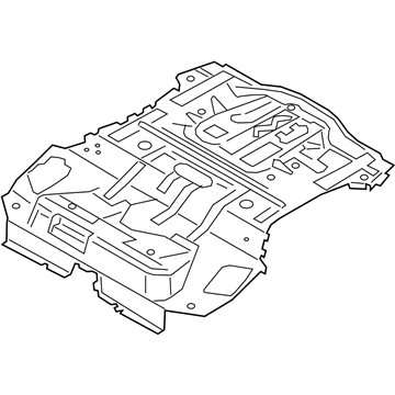 Ford G1FZ-5811160-A Floor Pan