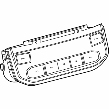 Toyota 55900-0E680 Heater & AC Control