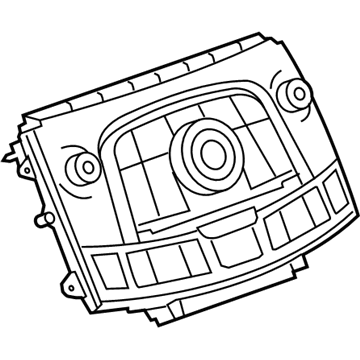 GM 20843236 Control Asm-Amplitude Modulation/Frequency Modulation Stereo & Audio Disc