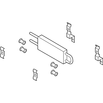 Infiniti 49790-JJ52A Oil Cooler Assy-Power Steering