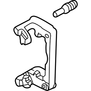 GM 18026272 Bracket, Rear Brake Caliper