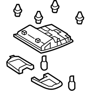 Toyota 81260-42061-B0 Map Lamp Assembly