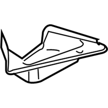 BMW 41-12-7-009-386 Trunk Floor Right