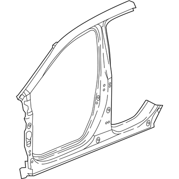 Honda 04645-TLA-A00ZZ Panel Set, L. FR. (Outer)
