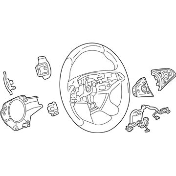 GM 84667630 Steering Wheel