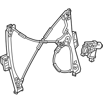 GM 23421475 Window Regulator