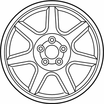 Kia 52910B1900 Wheel Assembly-Temporary