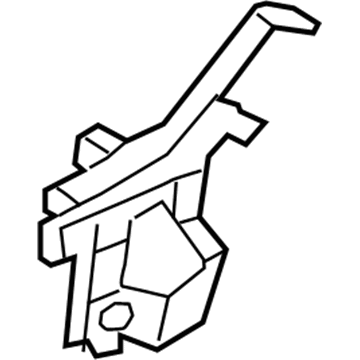 Hyundai 83484-F3000 Retainer-Rear Door Latch LH