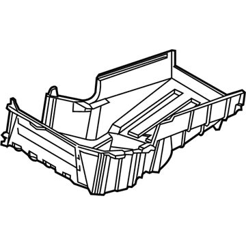 Ford AV6Z-18471-B Lower Duct