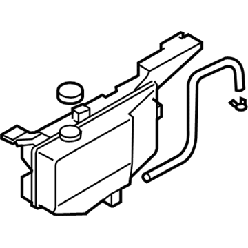 Infiniti 21710-1CB0A Radiator Reservoir Tank Assembly