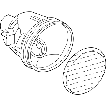 GM 88972188 Lens, Back Up Lamp