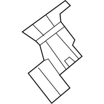 Nissan 24317-3JA0A Bracket-Fuse Block