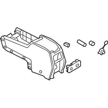 Ford 7T4Z-78045A36-AG Console Base