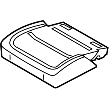 Ford CA8Z-7463841-A Seat Cushion Pad