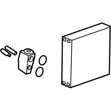 GM 84400226 Evaporator Core