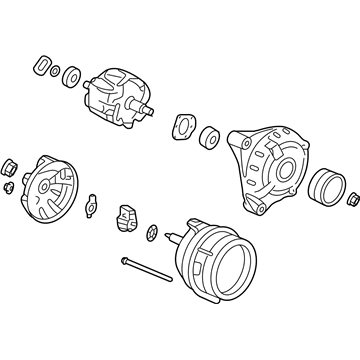Acura 06311-RTA-505RM Alternator, Reman