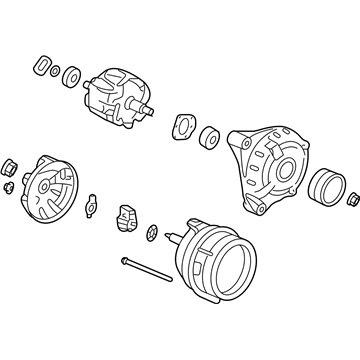 Honda 06311-RTA-505RM Alternator, Reman