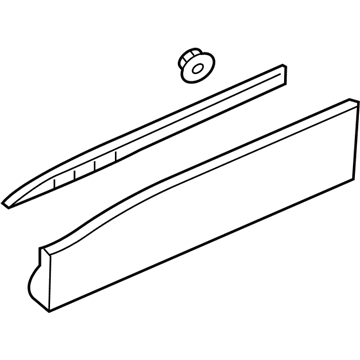 GM 84785121 Lower Molding