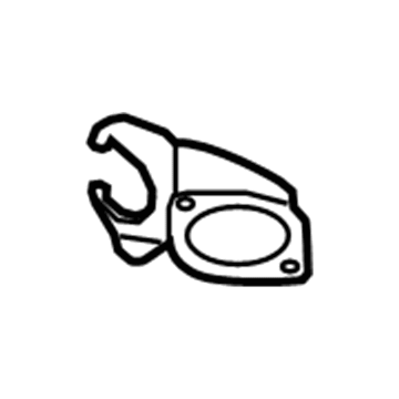 BMW 18-32-7-845-884 Holder Catalytic Converter Near Engine