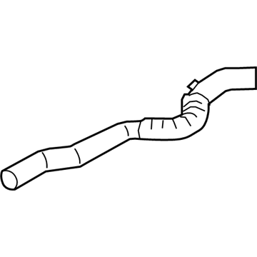 BMW 18-30-7-845-465 Intermediate Pipe, Rear Left