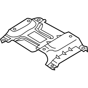 Nissan 25233-6GA0A Bracket-Audio