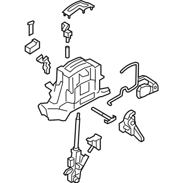 Kia 467004C400 Lever Assembly-Atm