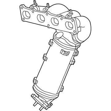 Mopar 68315810AA Exhaust And Catalytic Converter