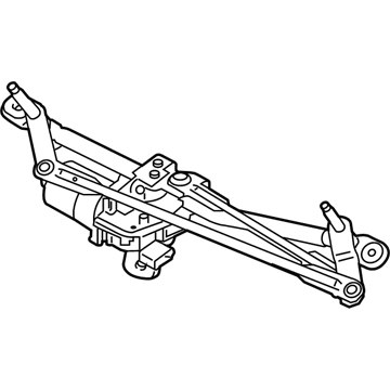 BMW 61-61-7-429-701 Windshield Wiper Motor