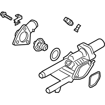 Hyundai 25600-2GGA5 Control Assembly-Coolant Temperature