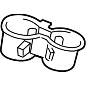 Mopar 5KX37DX9AB Lens-Cup Holder