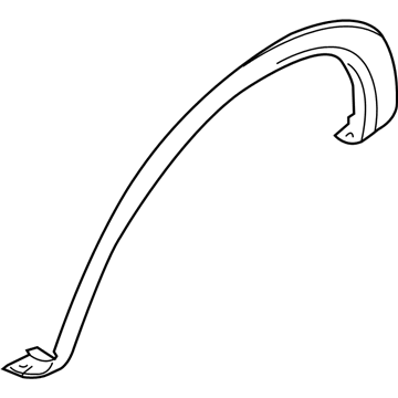 Nissan 93828-ZQ00B Fender-Over, Rear RH