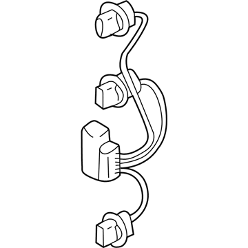 GM 91174690 Socket & Cord Asm, Rear Combination (On Esn)