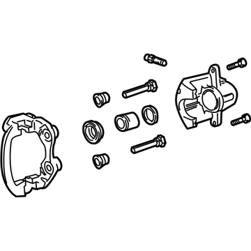 GM 92147151 Caliper, Rear Brake