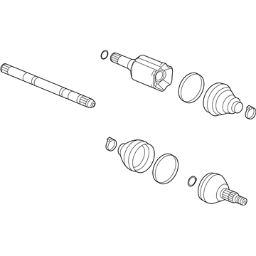 GM 84283524 Axle Assembly