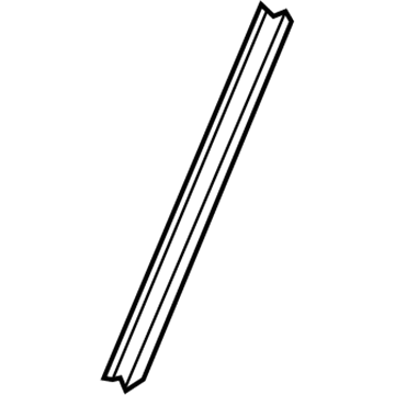 Mopar 5JP15BDXAD Molding-A-Pillar