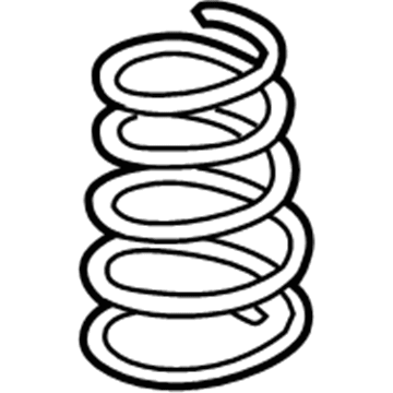 Toyota 48231-06540 Coil Spring