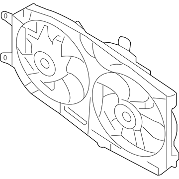 Ford 5F9Z-8C607-BM Fan Assembly