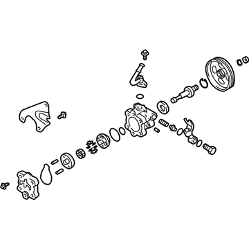 Nissan 49110-8J200 Pump Assy-Power Steering