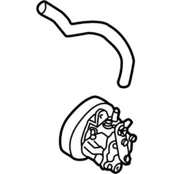 Nissan 49717-ZB000 Hose Assembly Suction, Power Steering