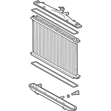 Lexus 16041-0P211 Radiator Assembly, No.2