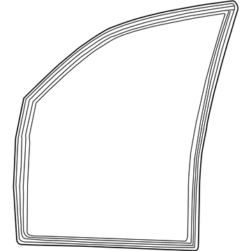 Mopar 55276180AH Seal-Glass Run