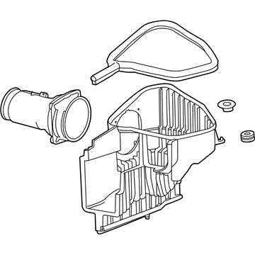 GM 23164563 Air Cleaner Body